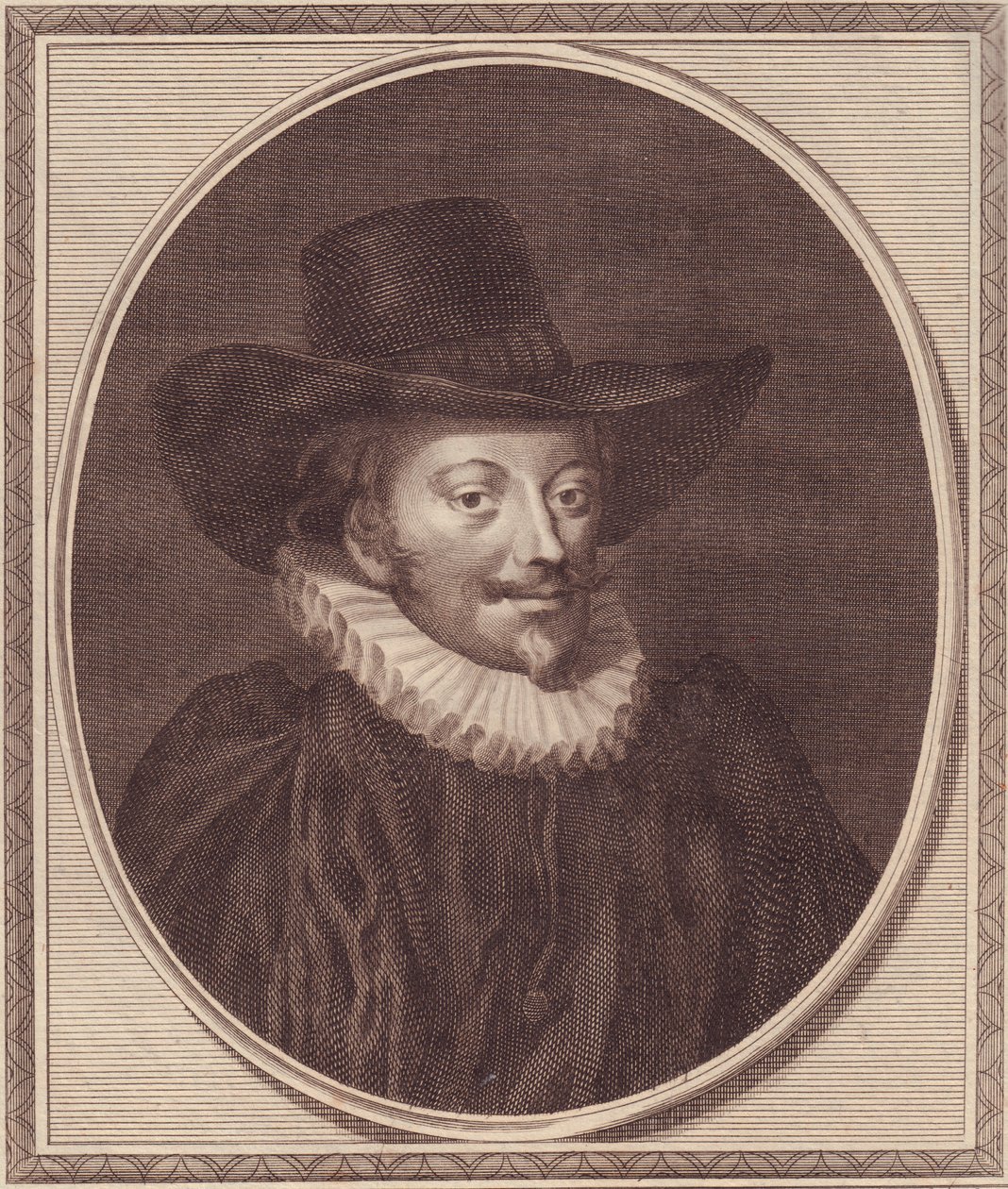 Portret van John Williams (1582-1650), Aartsbisschop van York, kopergravure door John Goldar (1729-1795) door Unbekannt Unbekannt