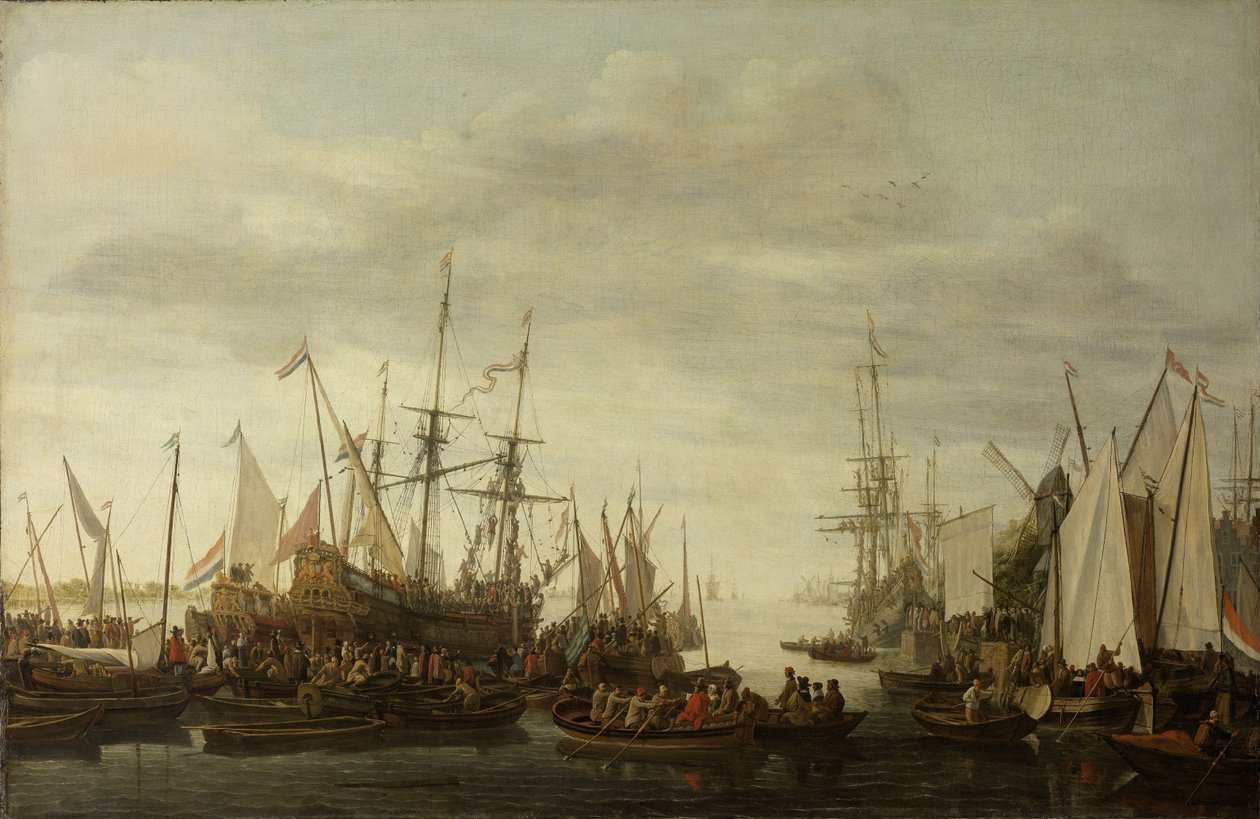 Een Kielhalen, volgens de niet bevestigde Traditie, van de Scheepsarts van Admiraal Jan van Nes door Lieve Pietersz. Verschuier