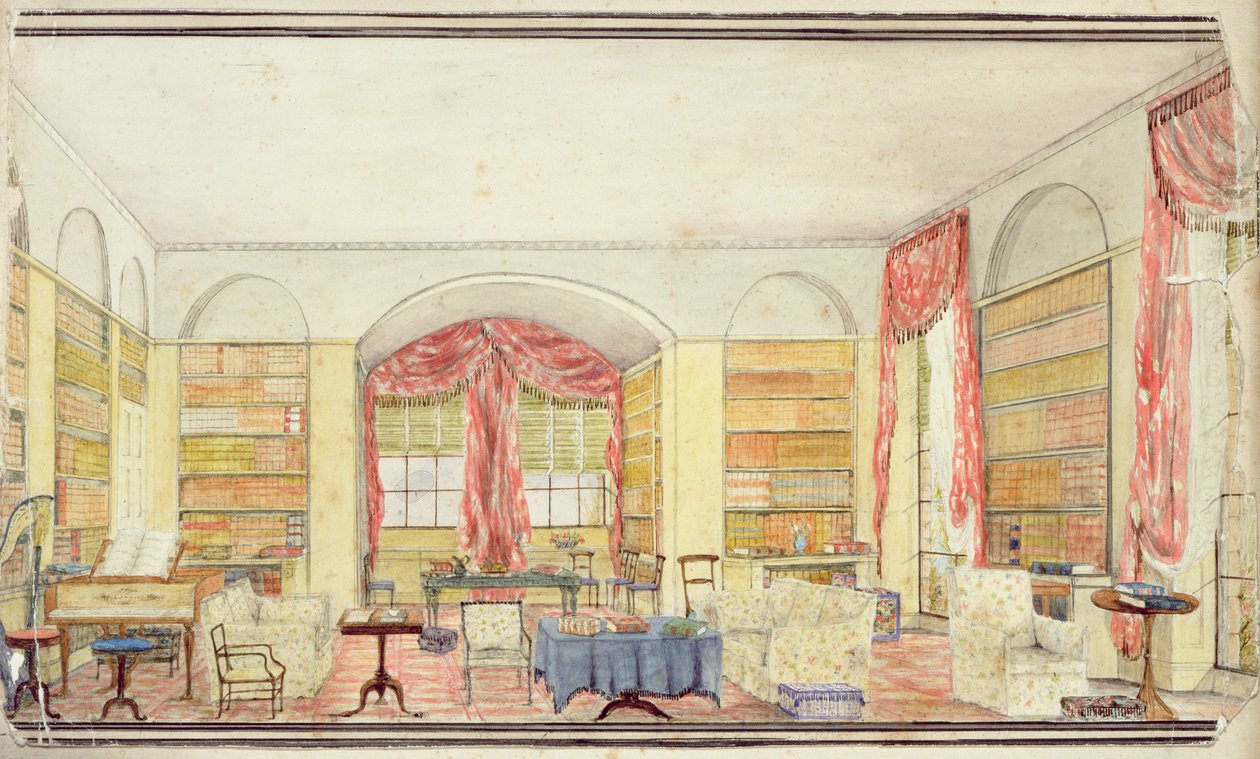 De Bibliotheek door Lili Cartwright
