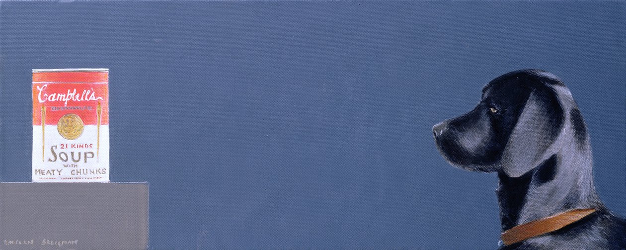 Kunstliefhebber door Lincoln Seligman