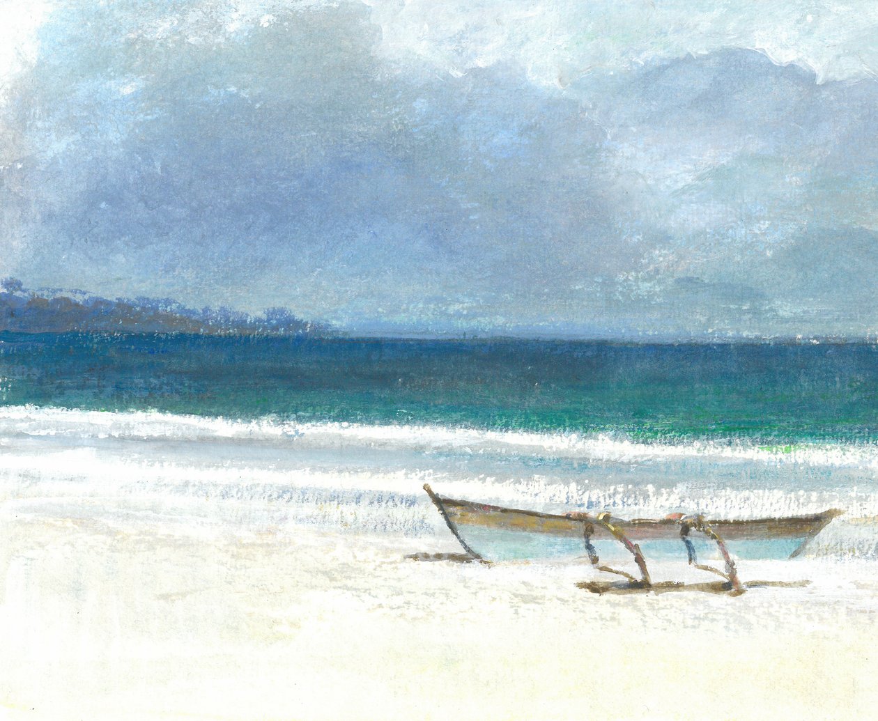Strand Thalassa, 2015 door Lincoln Seligman