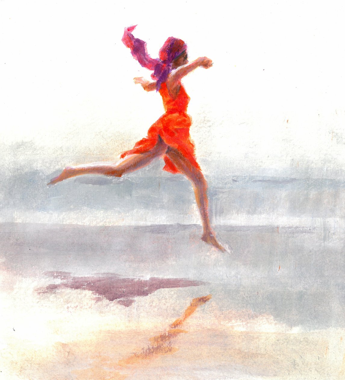 Juno op het Strand, 2015 door Lincoln Seligman