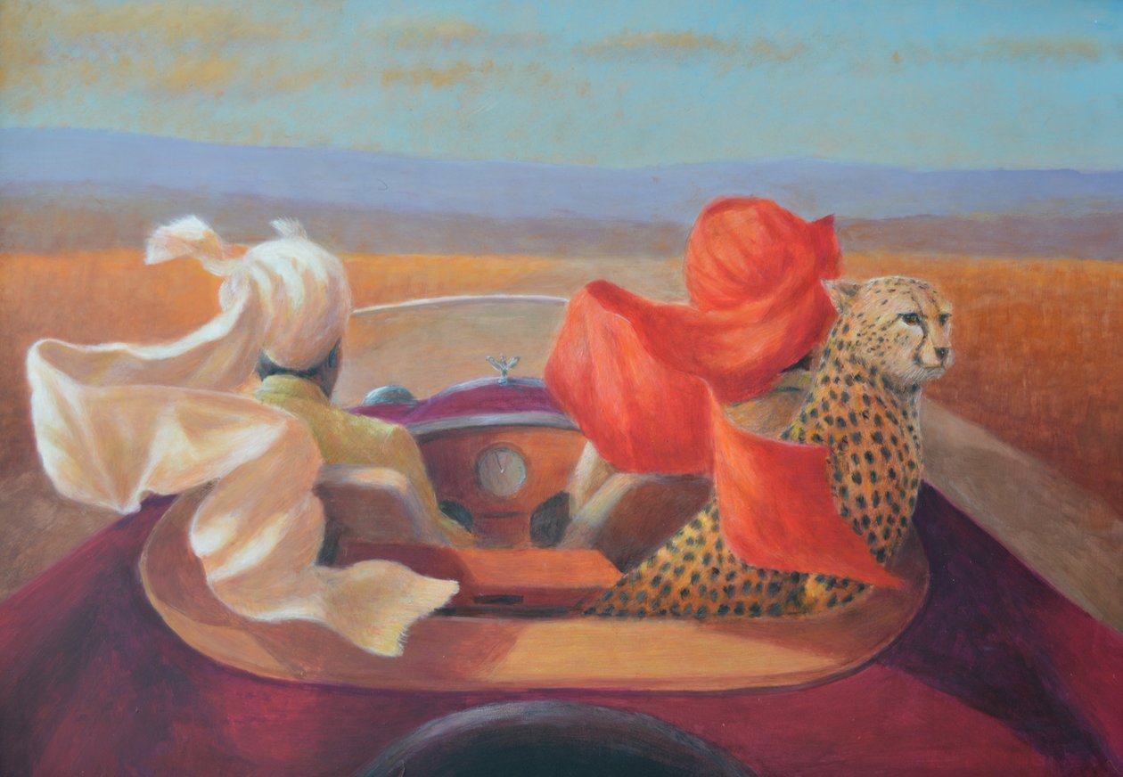 Op de Weg en Cheetah door Lincoln Seligman