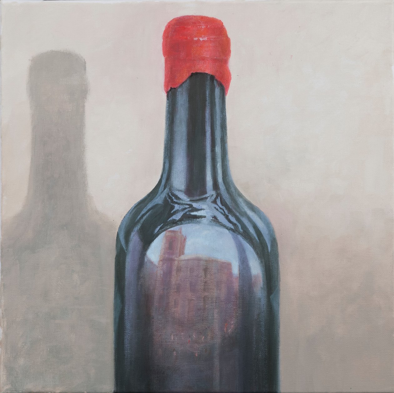 Pienza reflectie, 2012 door Lincoln Seligman