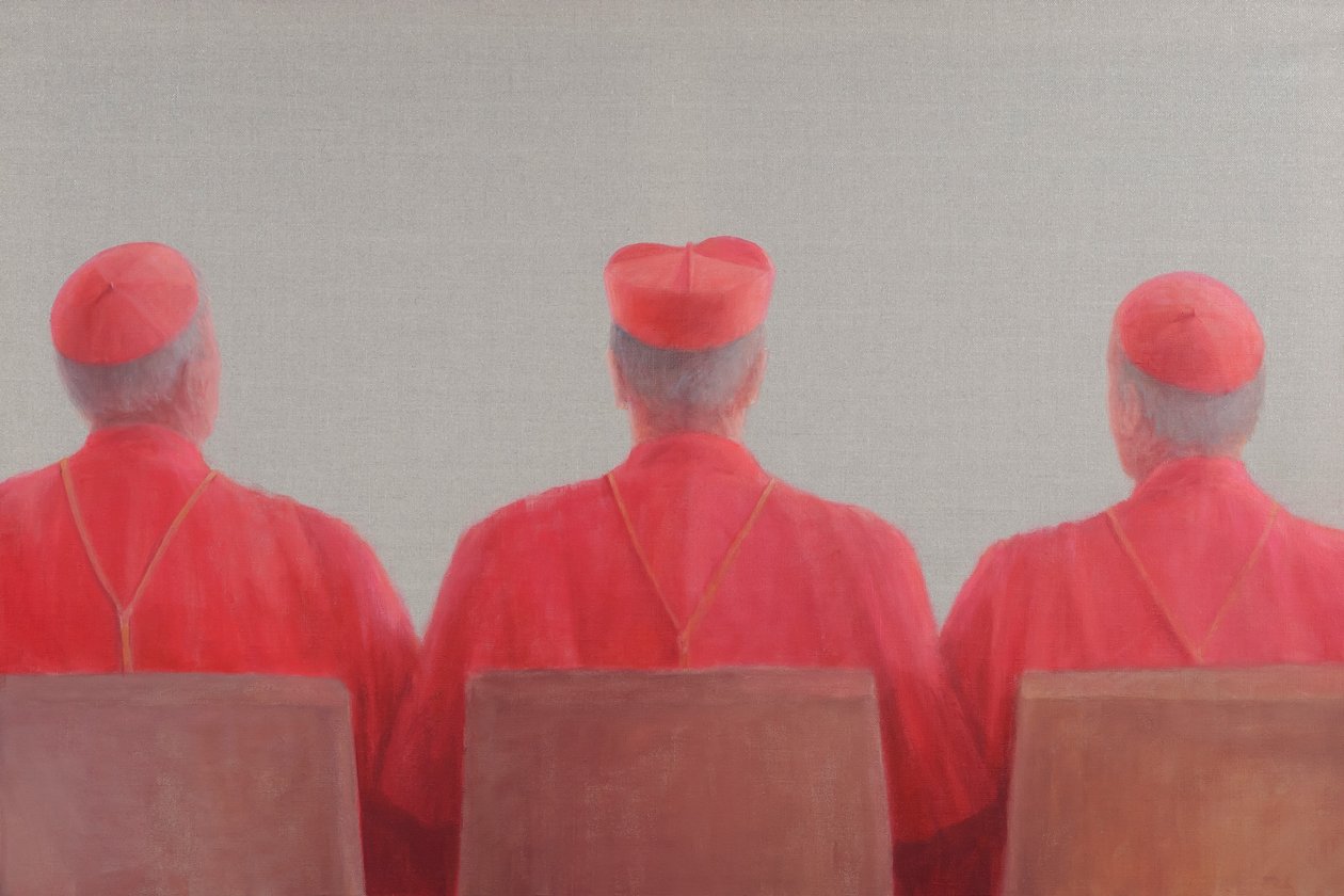 Drie Kardinalen II, 2012 door Lincoln Seligman