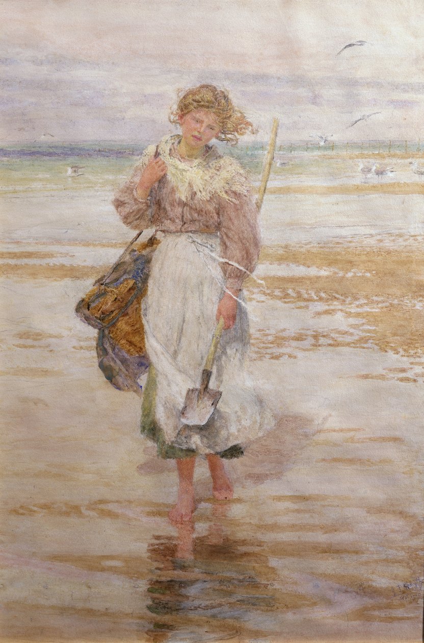 De aasgraver, 1910 door Lionel Percy Smythe