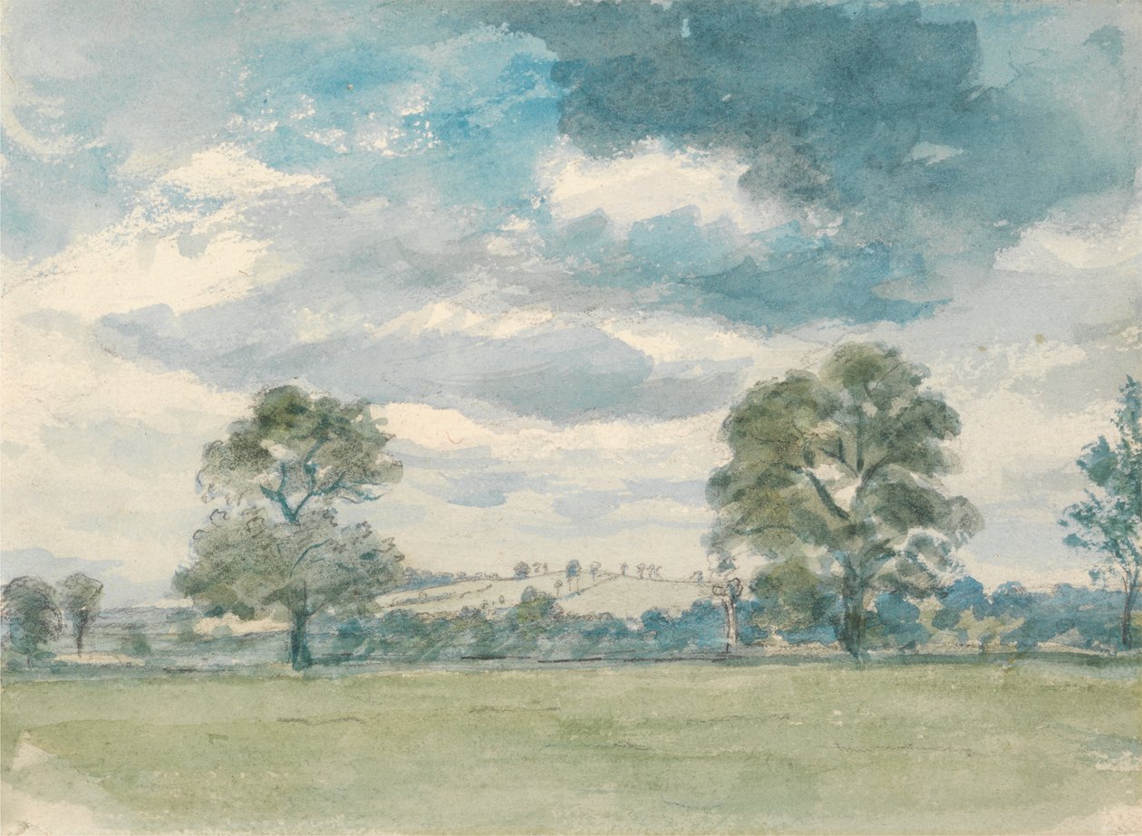 Zomerlandschap door Lionel Constable