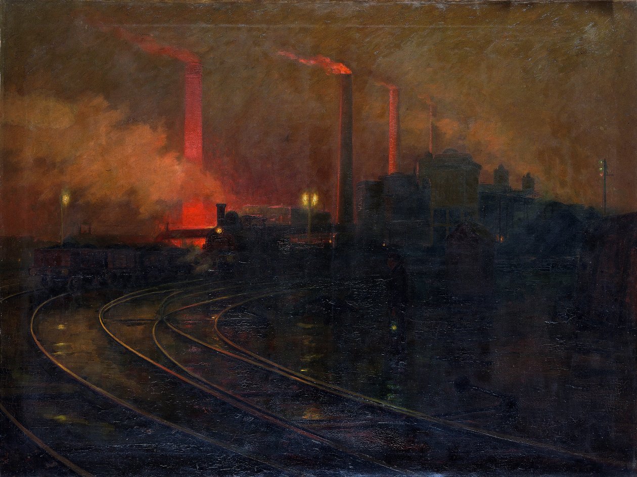 De Dowlais staalfabrieken, Cardiff 