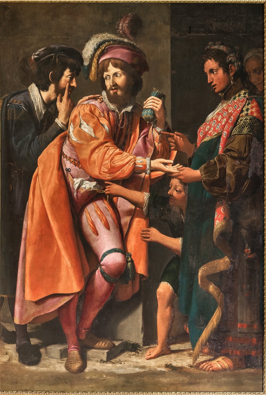 Buona Ventura, ca.1617 door Lionello Spada
