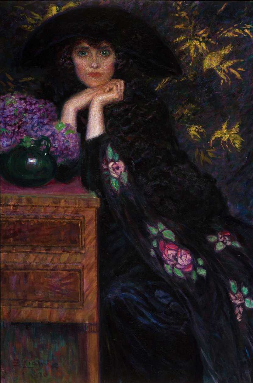 Figura di Donna Portret van Violette, 1920 door Lionne