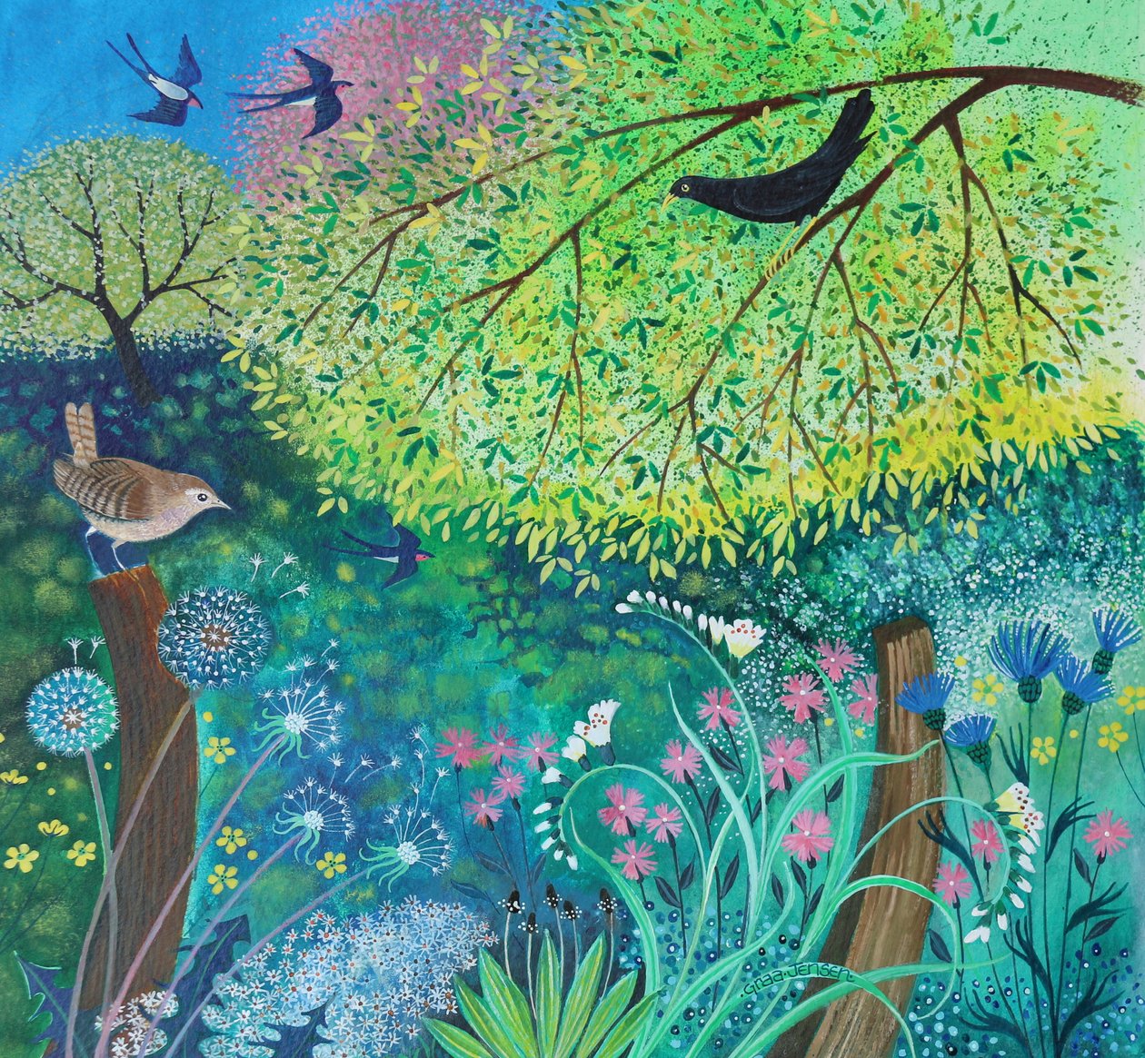Jennys Tuin door Lisa Graa Jensen