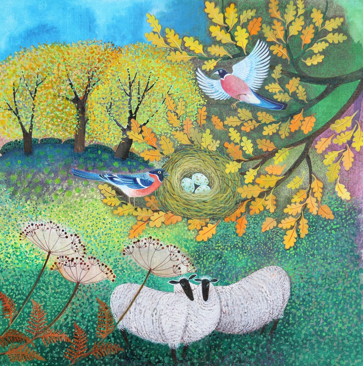 Goudvinken, 2021 door Lisa Graa Jensen