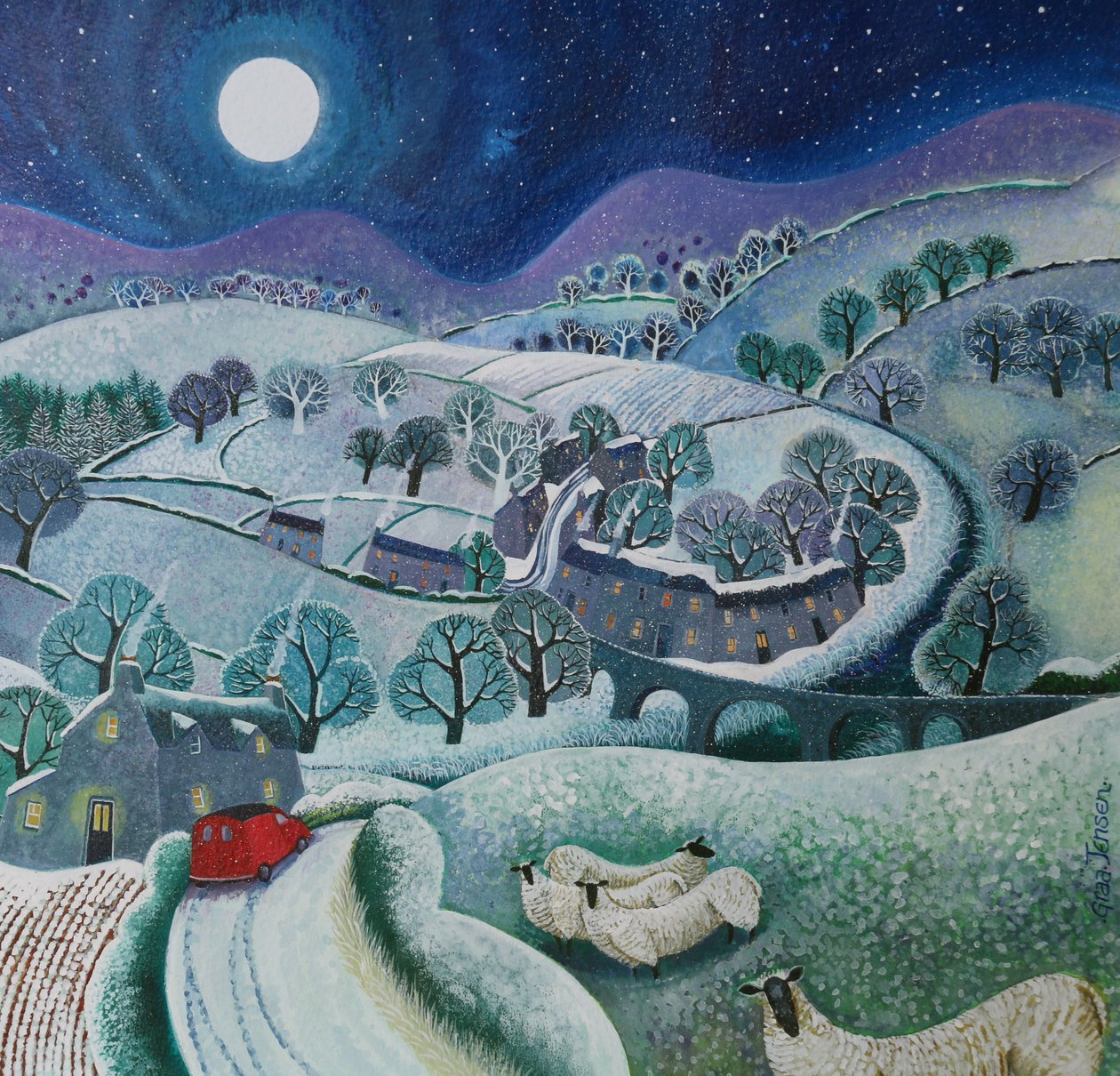 Eerste besprenkeling, 2016 door Lisa Graa Jensen