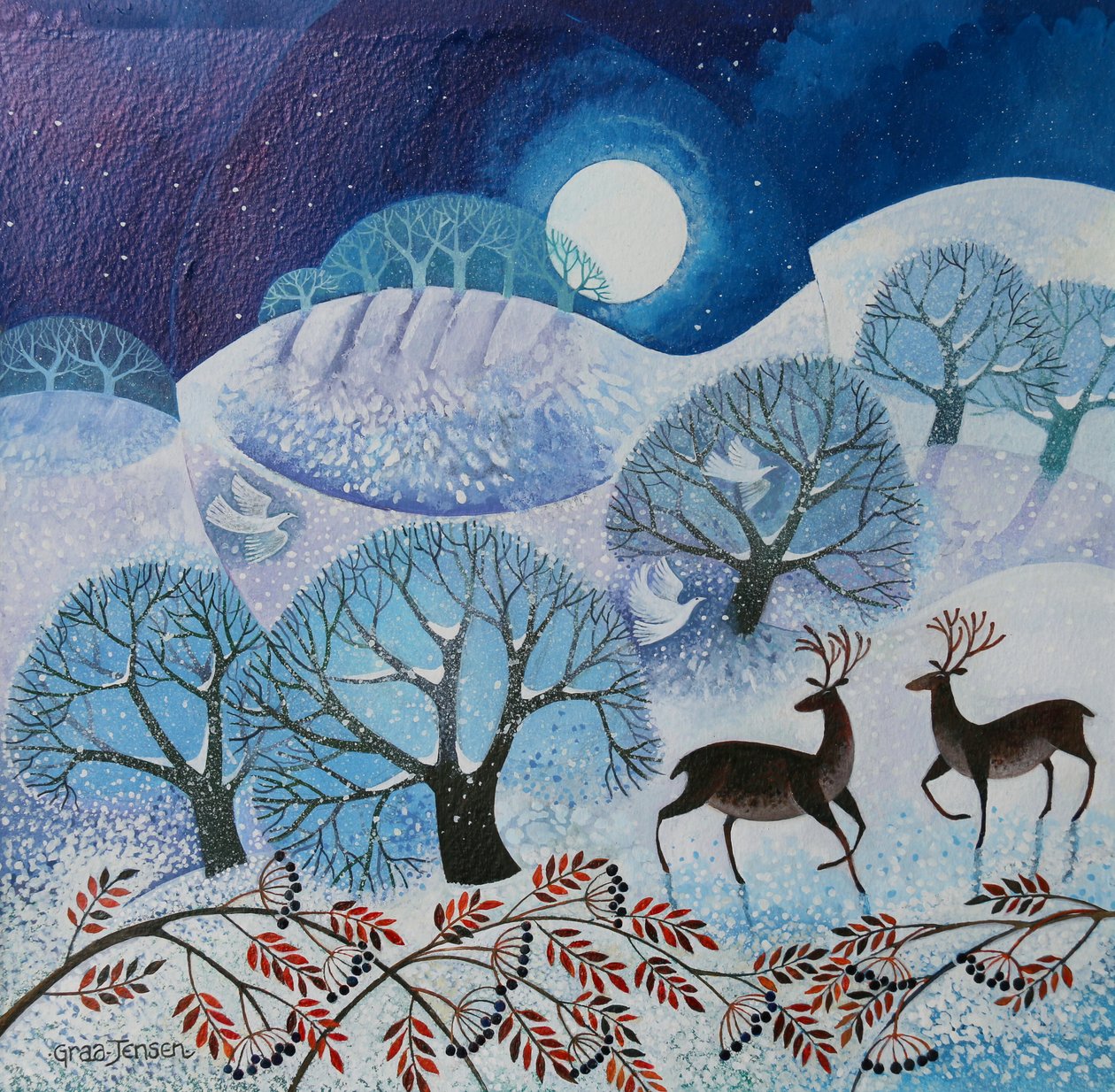 Sneeuwland door Lisa Graa Jensen