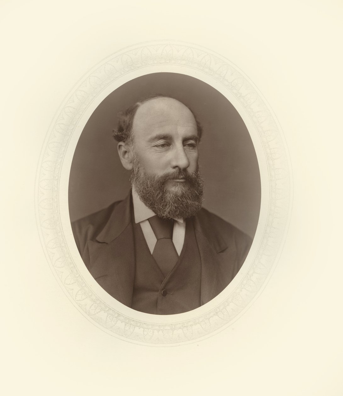 Sir George Strong Nares door Lock and Whitfield