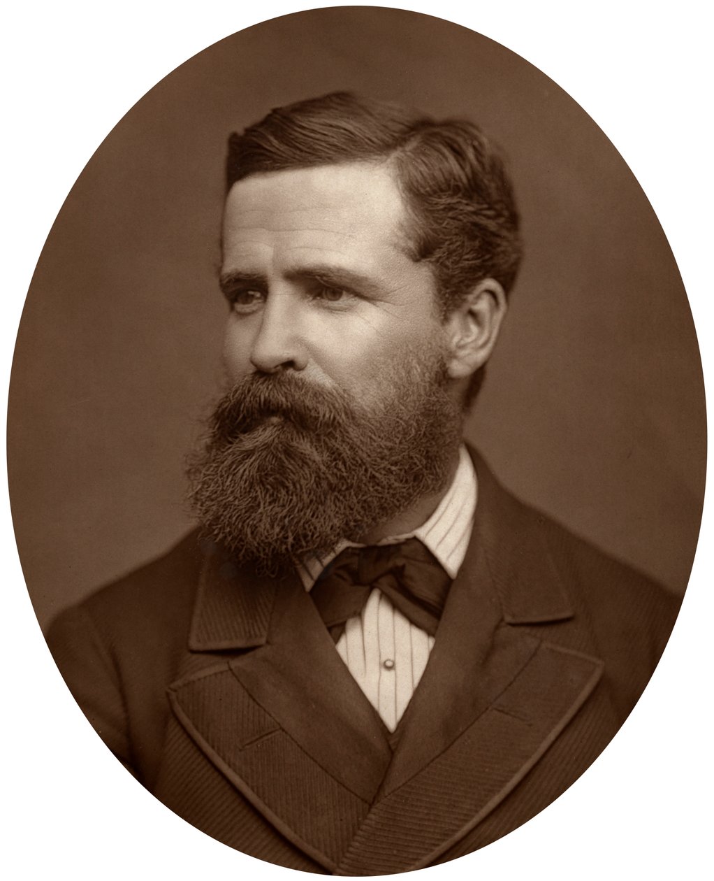 Commandant Verney Lovett Cameron, ontdekkingsreiziger, 1878 door Lock and Whitfield