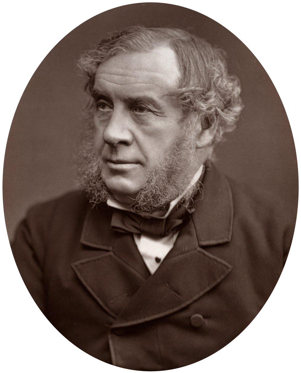 Hon Sir William Robert Grove, DCL, FRS, Rechter van het Hooggerechtshof, 1877 door Lock and Whitfield