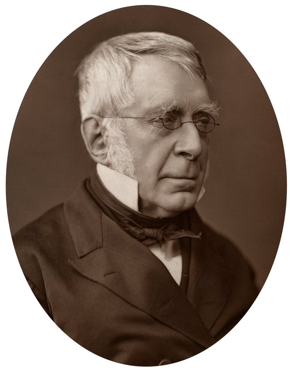 Sir George Biddell Airy, KCB, FRS, Astronoom Royal, 1877 door Lock and Whitfield