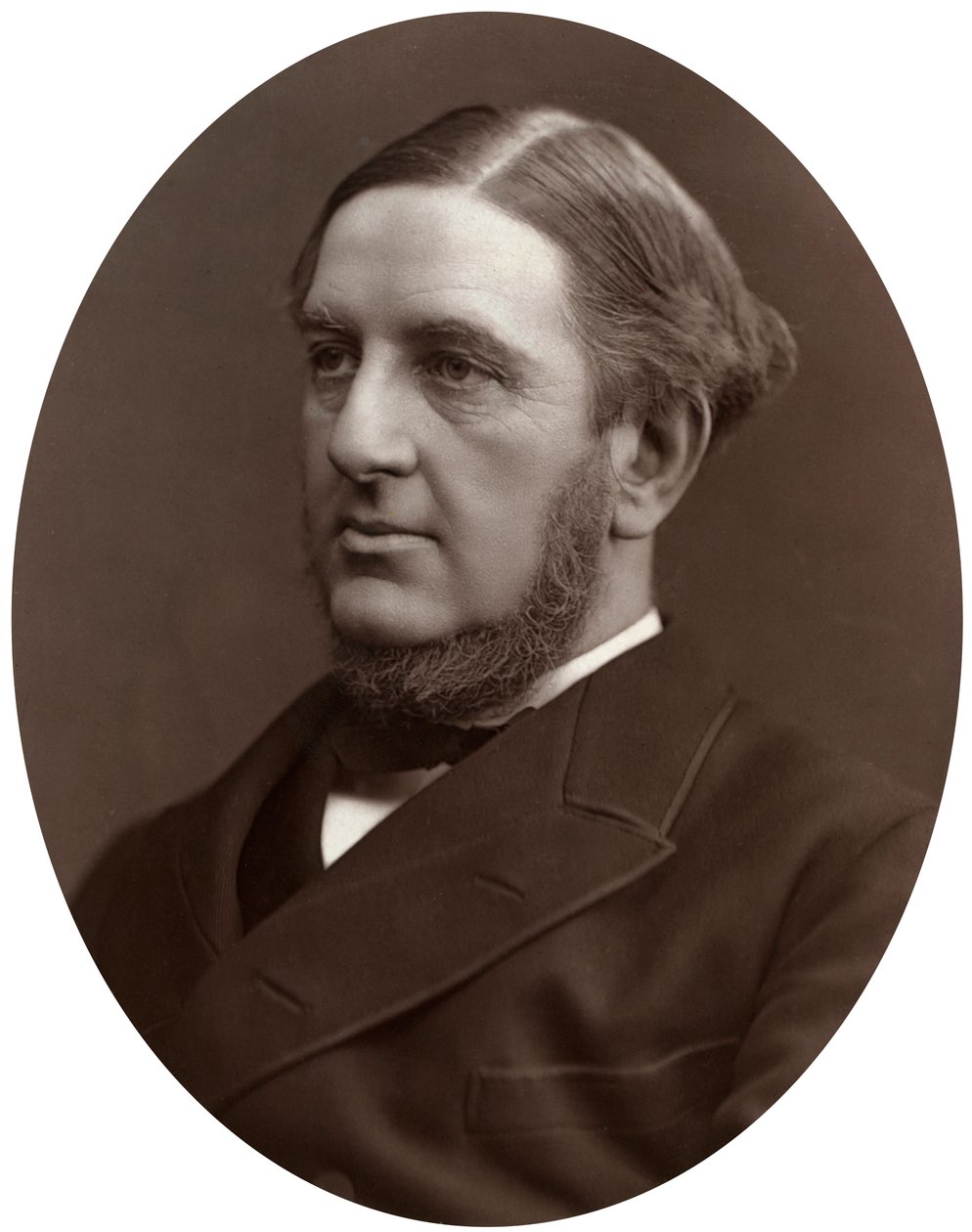 Sir William Vernon Harcourt QC, MP, Professor in internationaal recht aan de Universiteit van Cambridge door Lock and Whitfield
