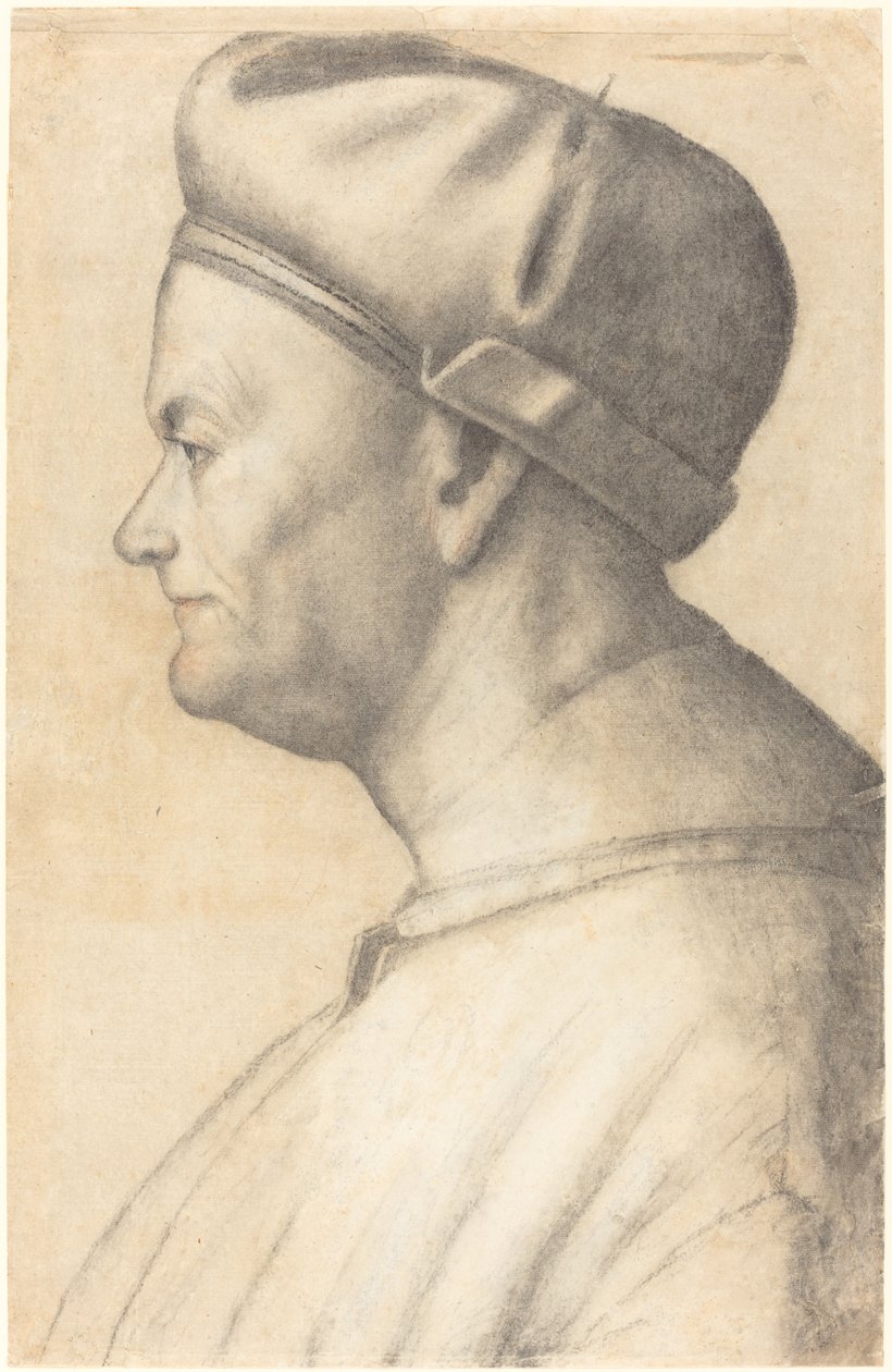 Profiel van een man door Lombard 16th Century
