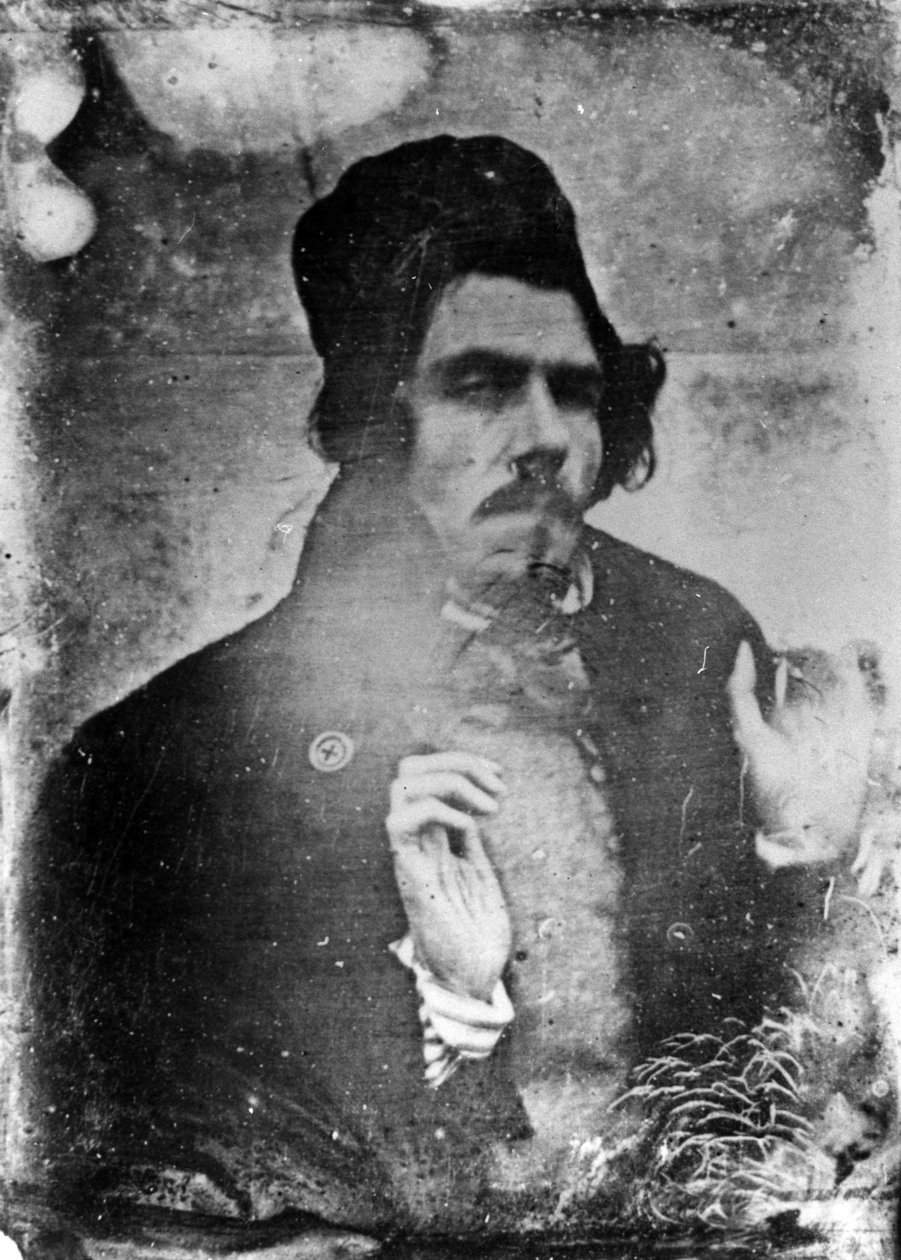 Portret van Eugène Delacroix door Léon Riesener