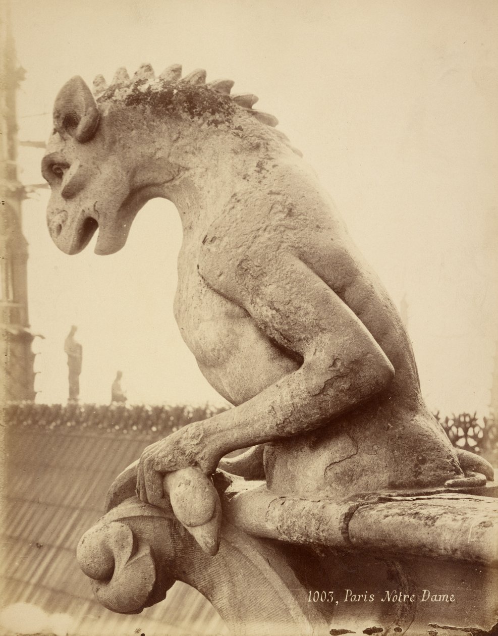Parijs, Notre-Dame door Léopold Louis Mercier