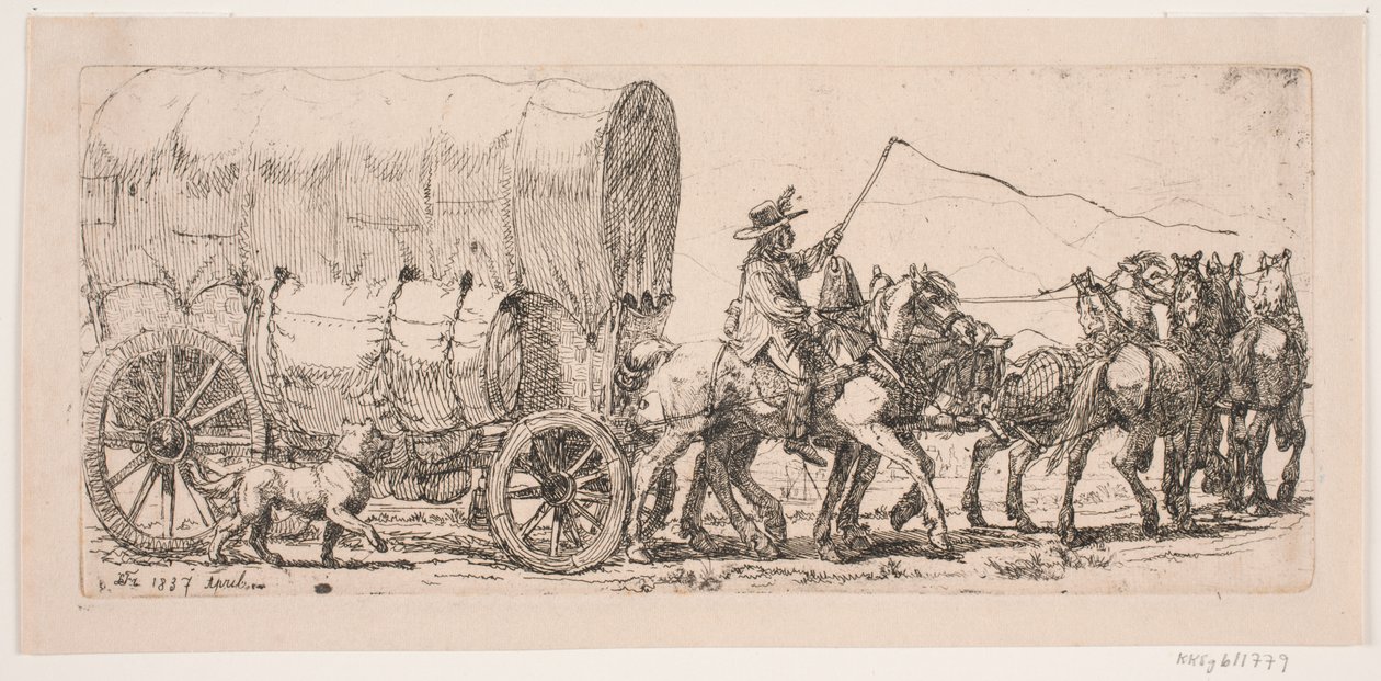 De vrachtwagen door Lorenz Frølich