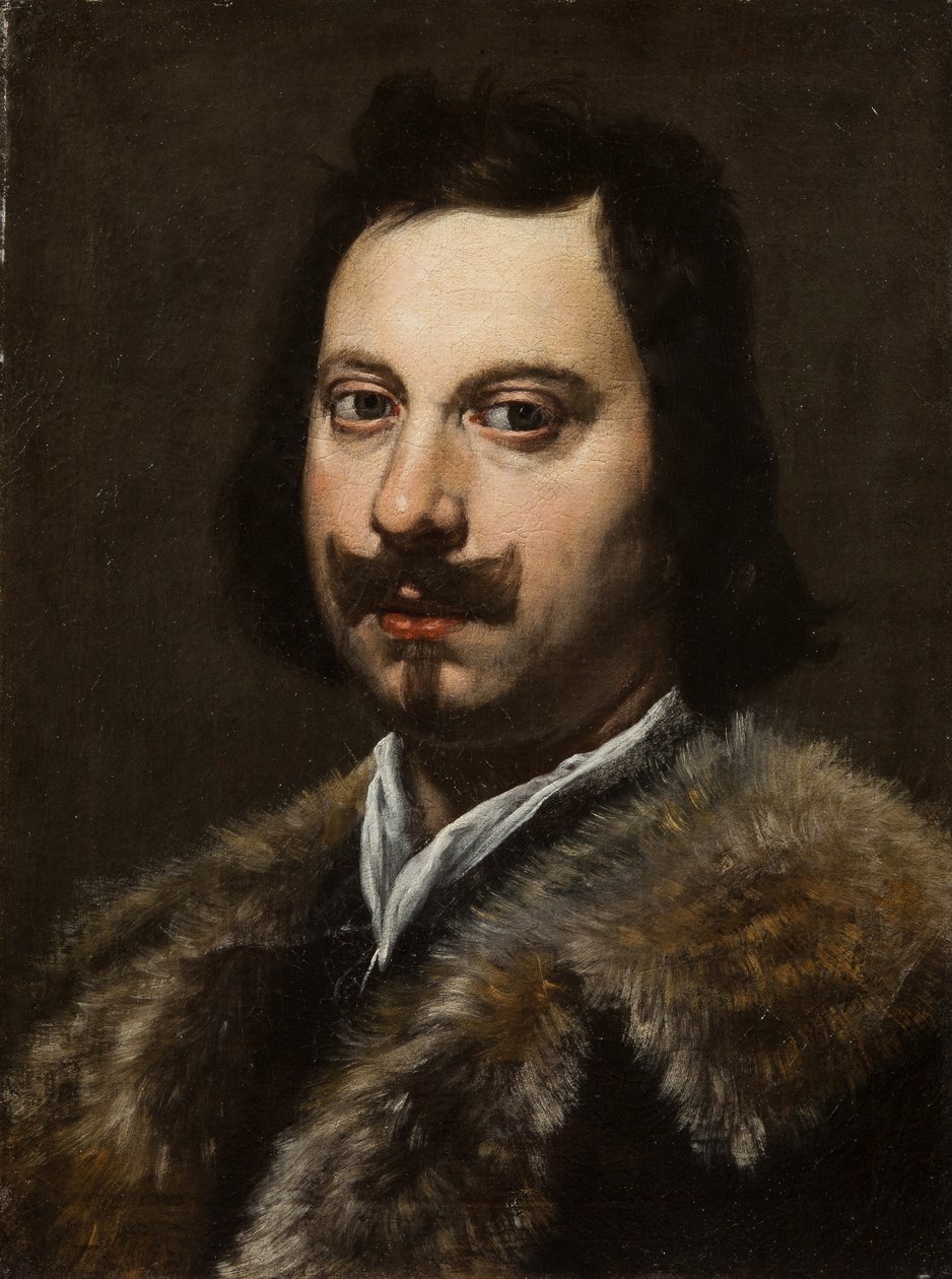 Portret van Evangelista Torricelli door Lorenzo Lippi