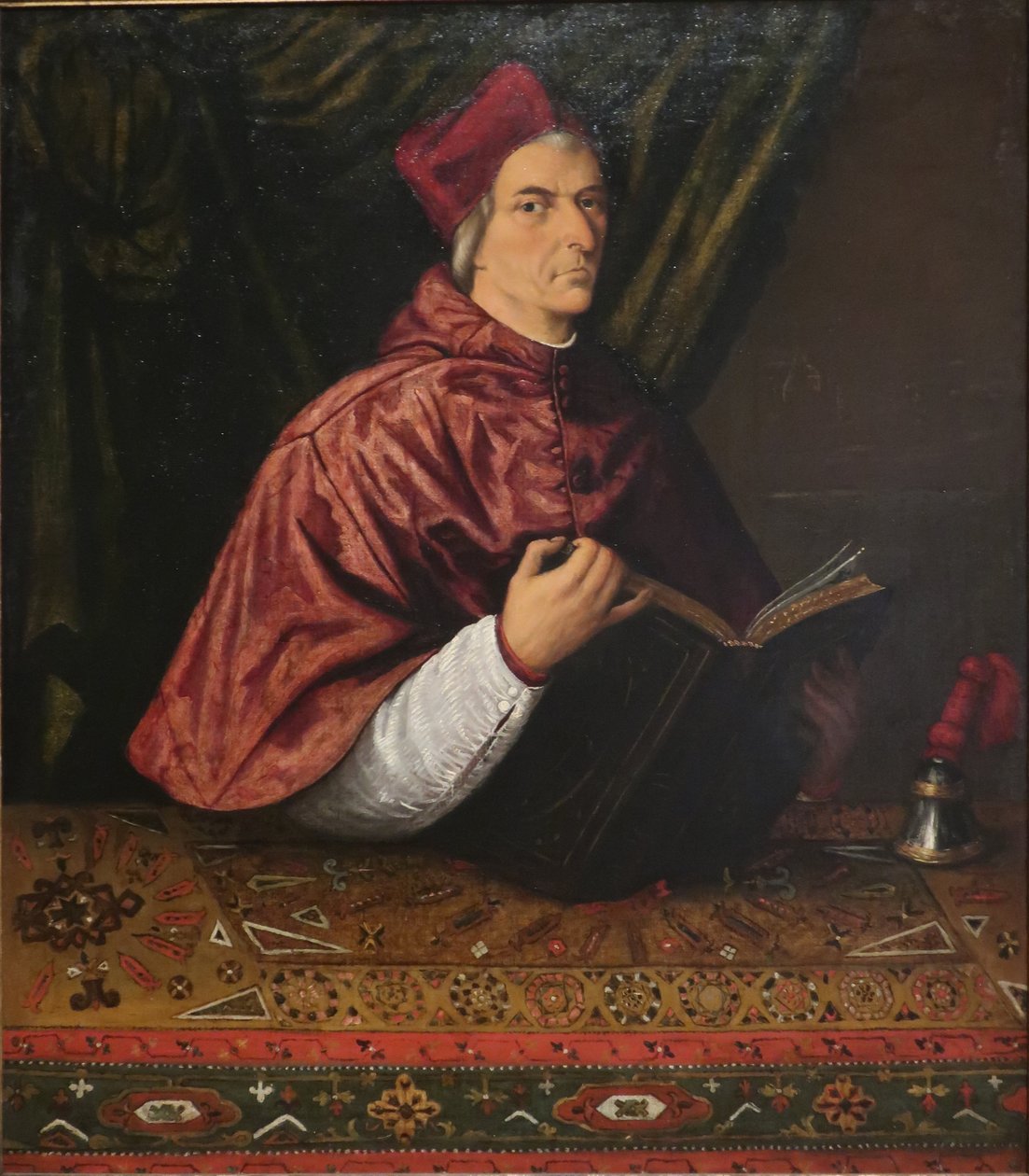 Kardinaal Domenico Grimani door Lorenzo Lotto