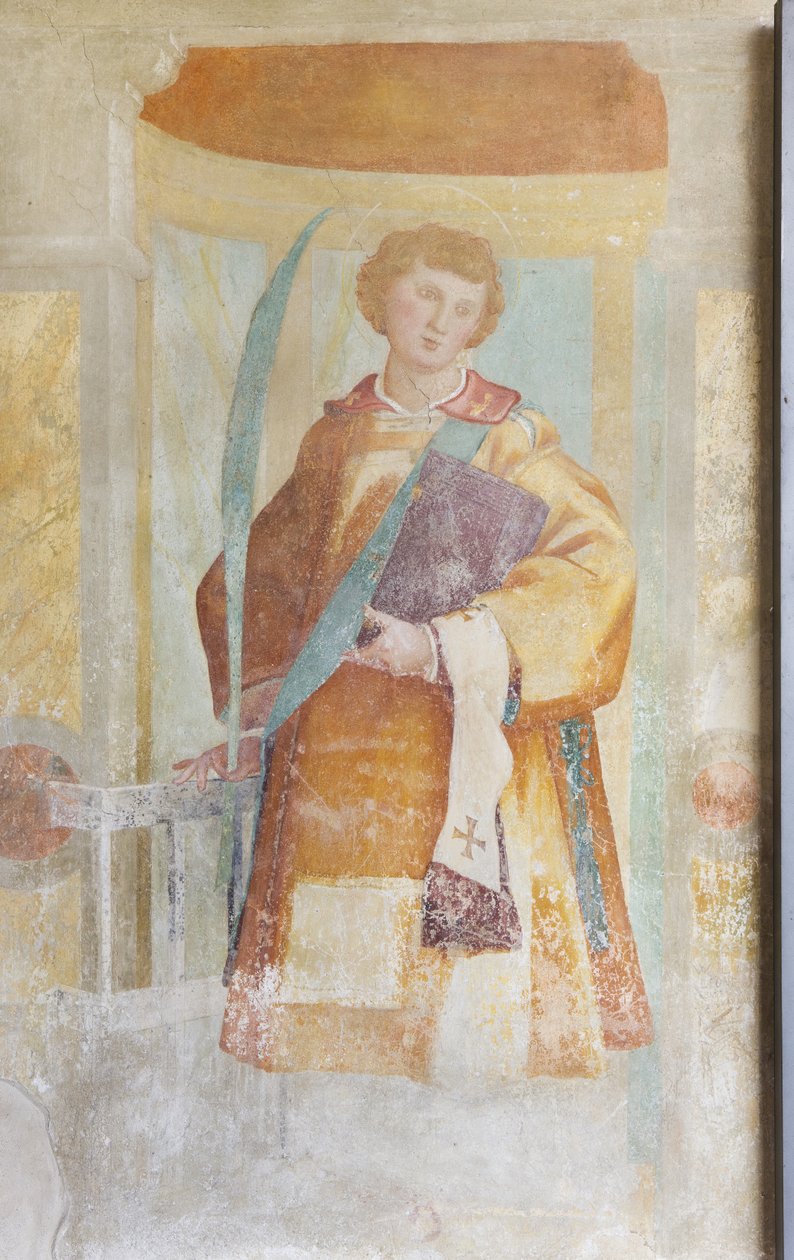 Sint Laurentius door Lorenzo Lotto