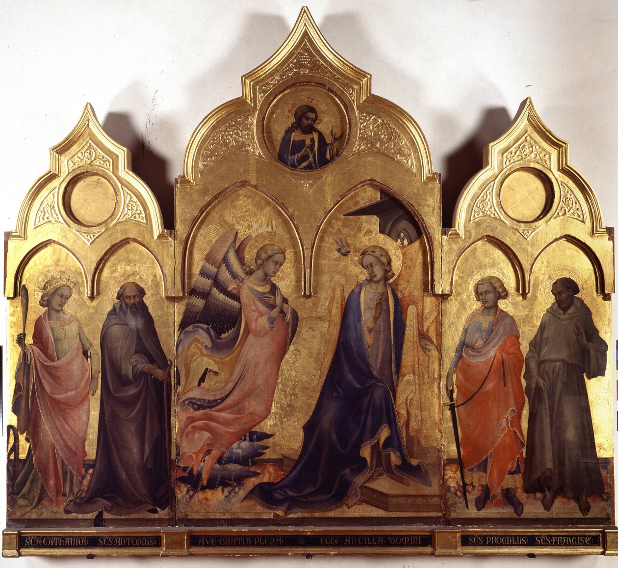 De Annunciatie door Lorenzo Monaco