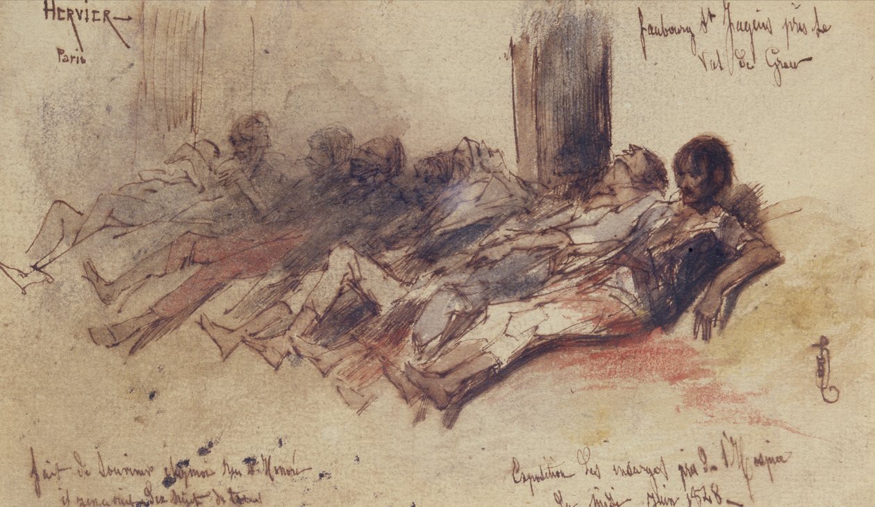 Slachtoffers van juni 1848 door Louis Adolphe Hervier