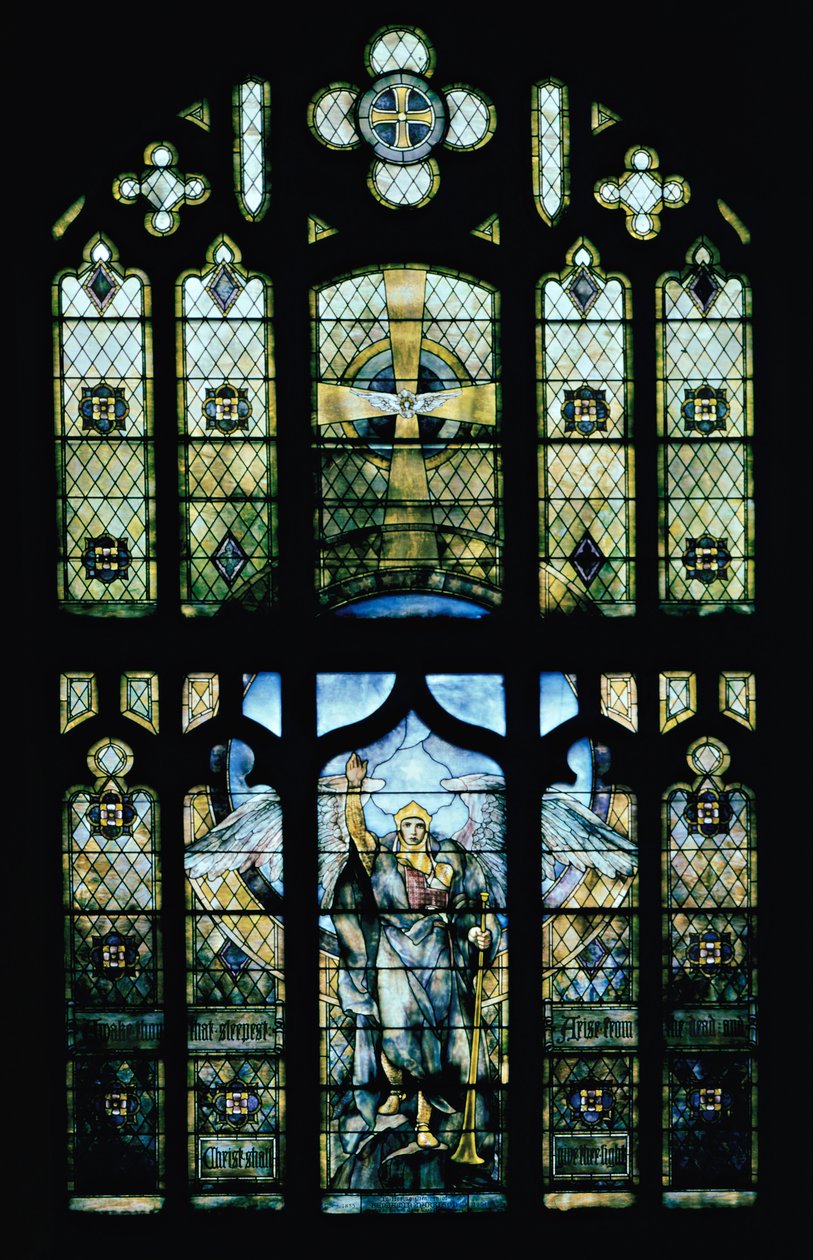 Engel van de Opstanding door Louis Comfort Tiffany