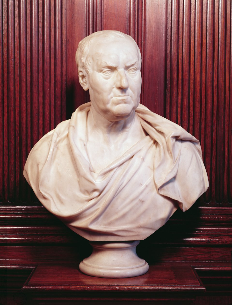 Portretbuste van Dokter Richard Mead (1673-1754) ca. 1740-50 door Louis Francois Roubillac