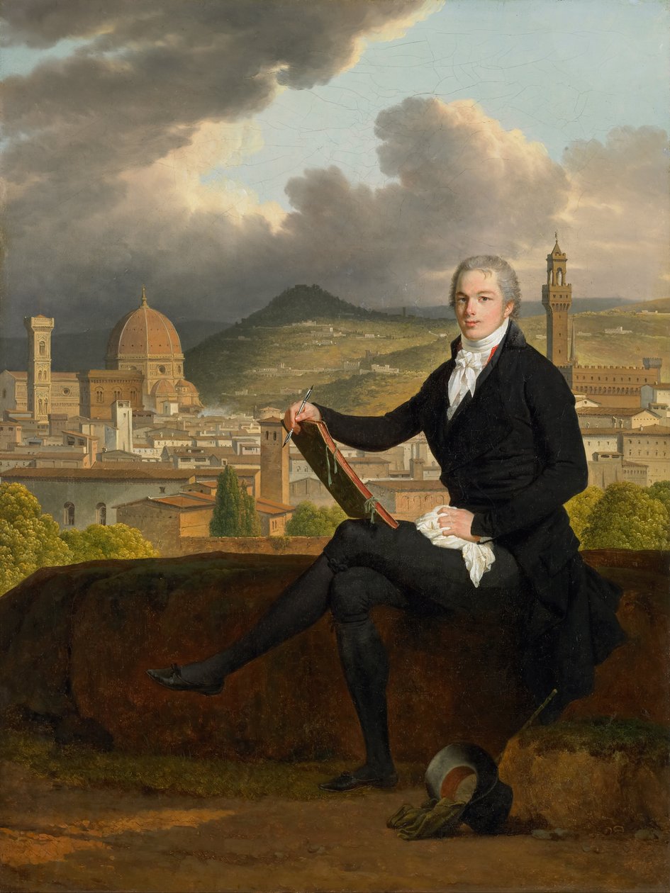 Portret van Dr. Thomas Penrose door Louis Gauffier