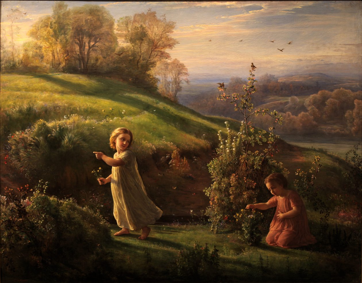 Gedicht van de Ziel - Lente door Louis Janmot