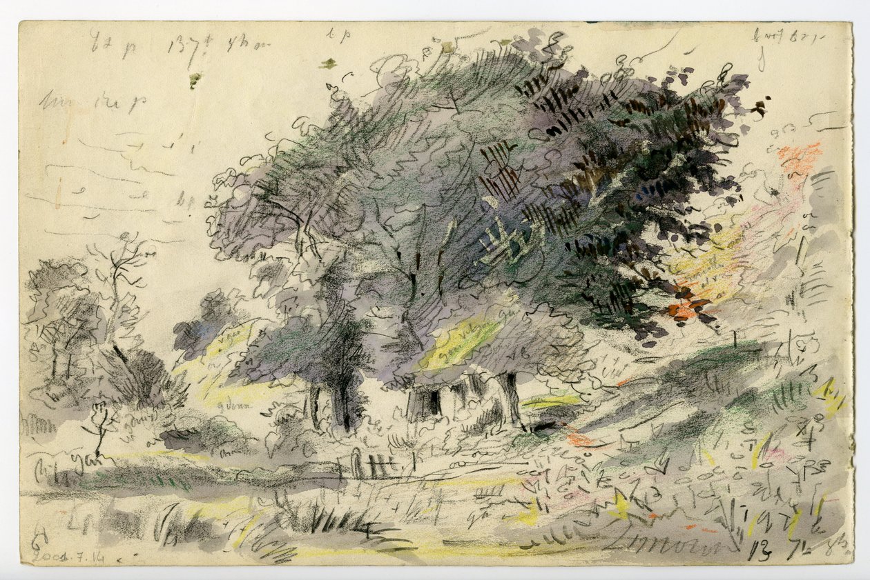 Tekening door Louis-Marie Faudacq