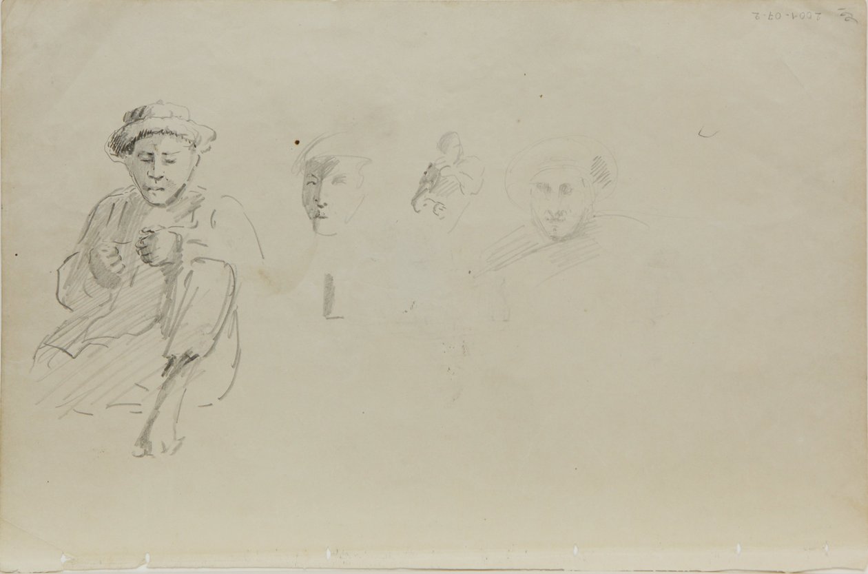 Tekening door Louis Marie Faudacq