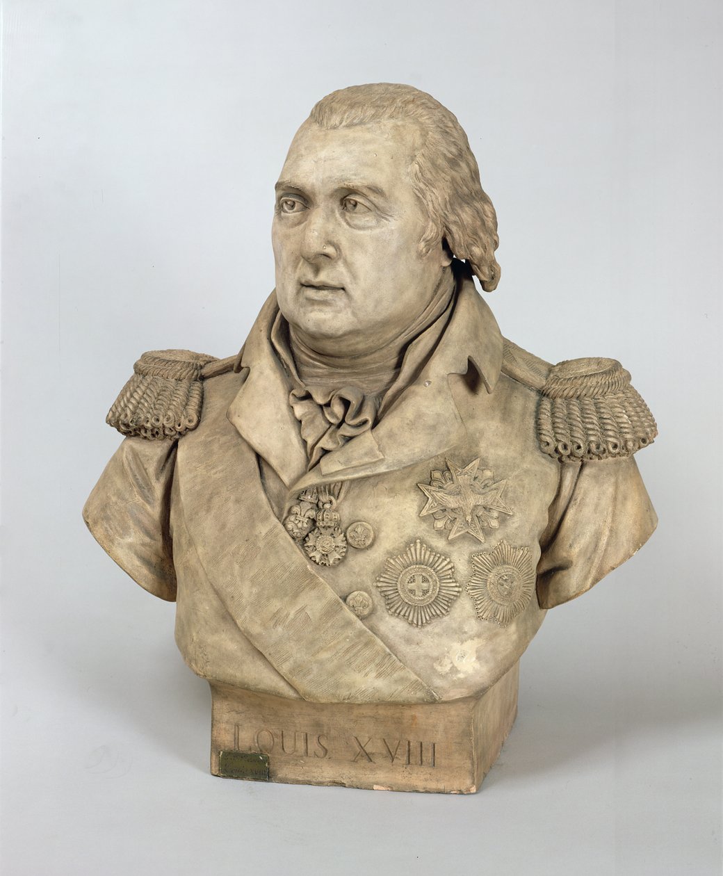 Buste van Lodewijk XVIII (1755-1824) door Louis Pierre Deseine