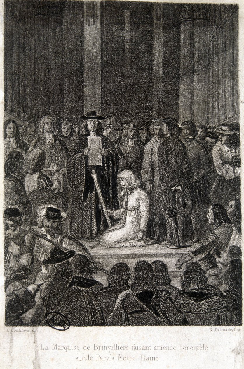 Affaire van de vergiften: Madame de Brinvilliers (Marie Madeleine d