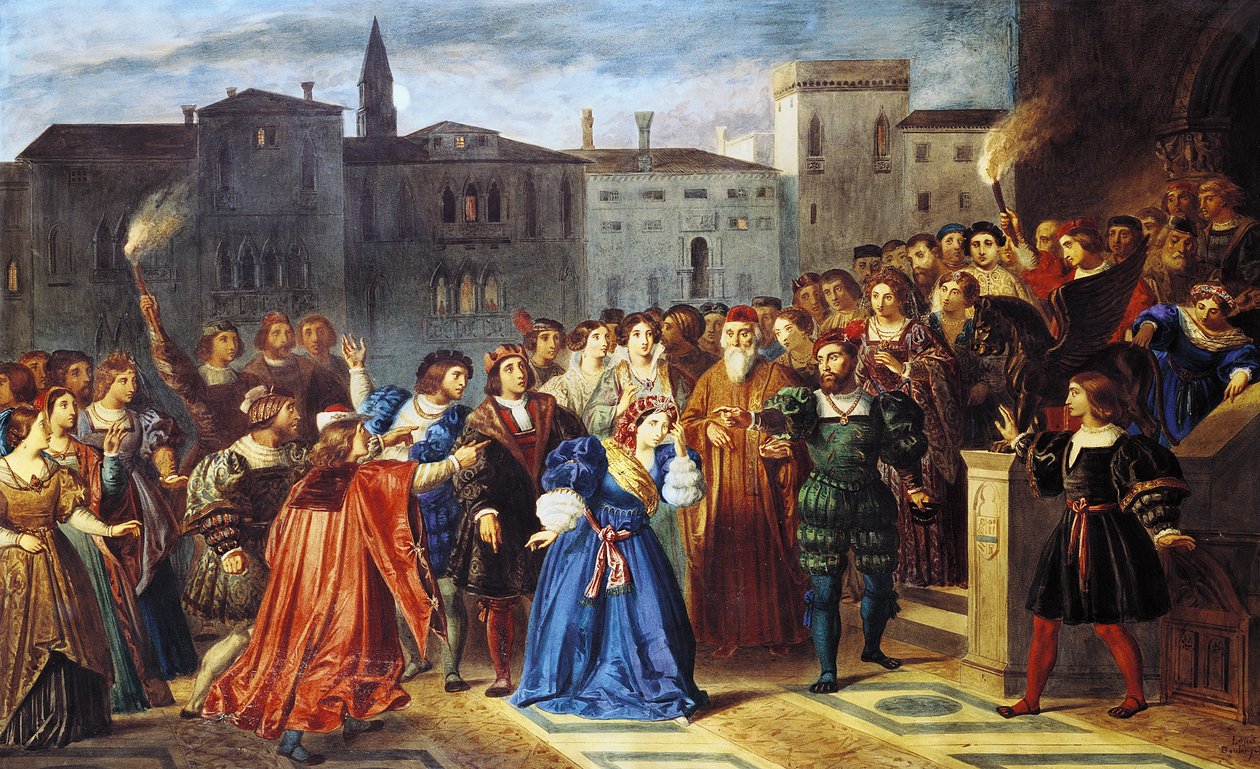 Scène van confrontatie, uit 