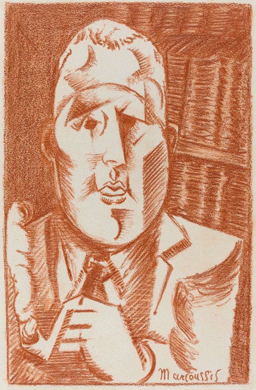 Guillaume Apollinaire door Louis Casimir Ladislas Marcoussis