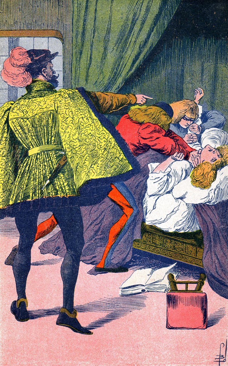 Cesar Borgia laat zijn broer vermoorden door Louis Charles Bombled