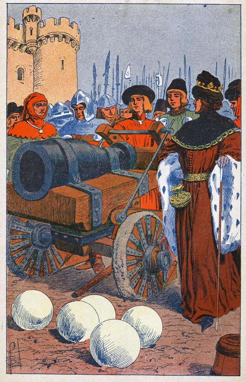 Eduard III van Engeland door Louis Charles Bombled