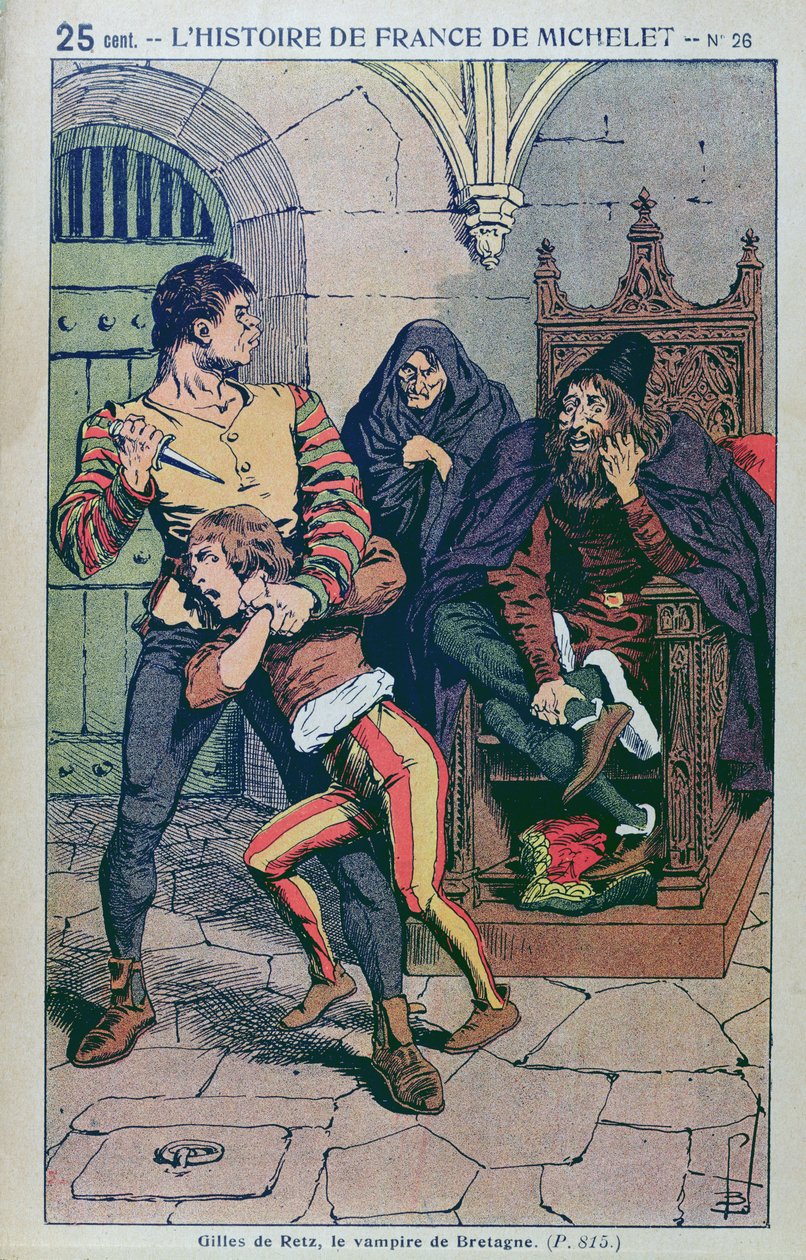 Gilles de Laval (1404-40) Heer van Rais, in 