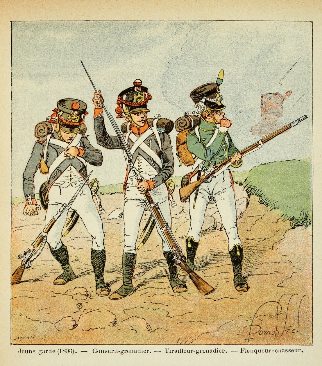 Illustratie door Bombled Louis (1862-1927) uit het boek 