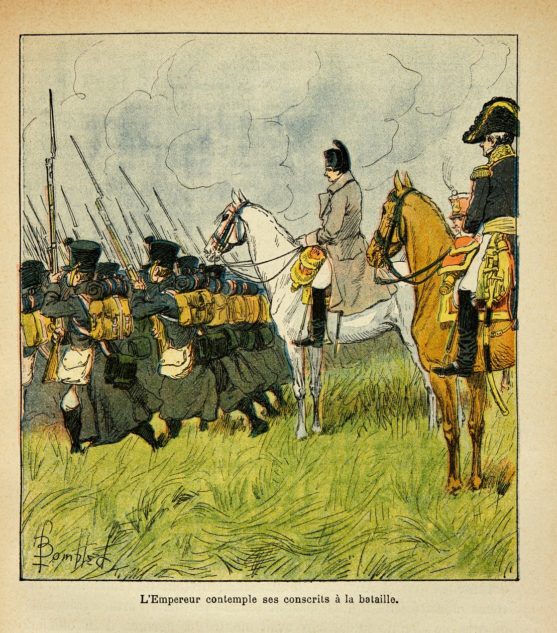 Illustratie door Louis Bombled (1862-1927) uit het boek 