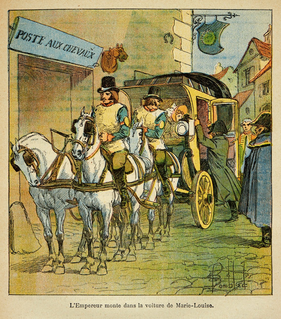 Illustratie door Louis Bombled (1862-1927) uit het boek 