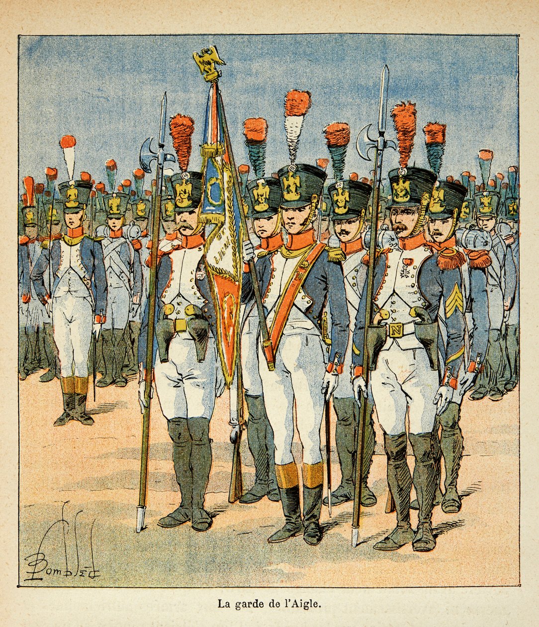 Illustratie door Louis Bombled (1862-1927) uit het boek 