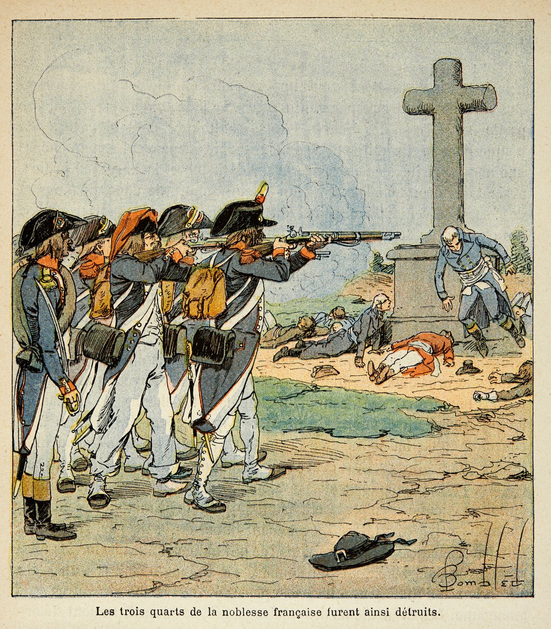 Illustratie door Louis Bombled (1862-1927) uit het boek 